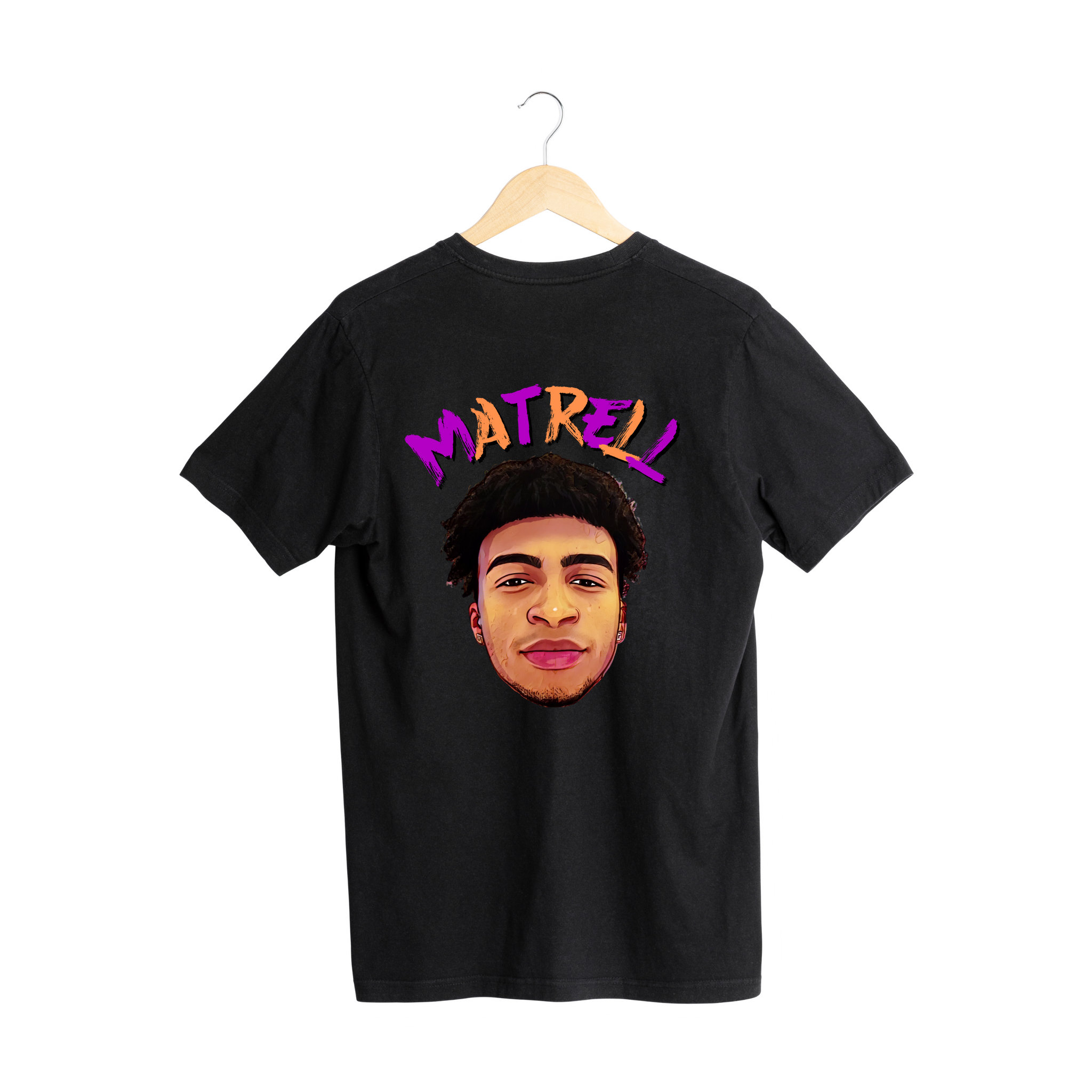 MATRELL CARTOON BLACK Tee