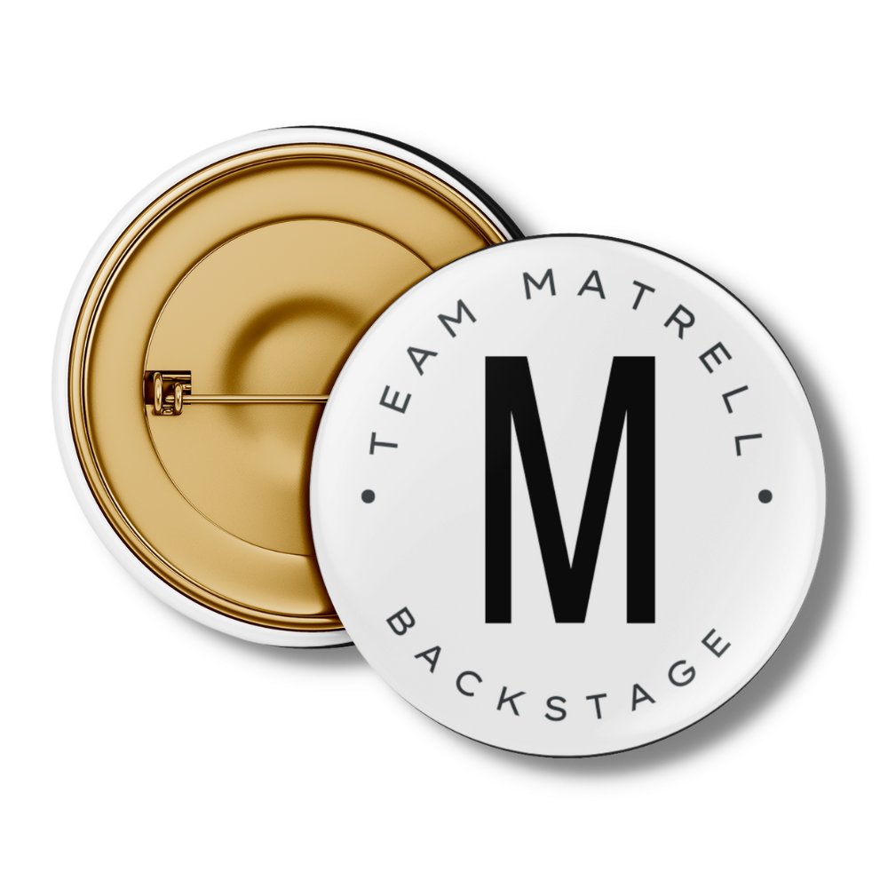 Backstage Team Matrell  Button